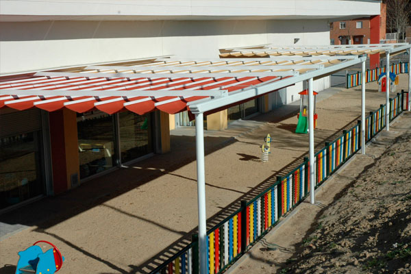 pergola porteria